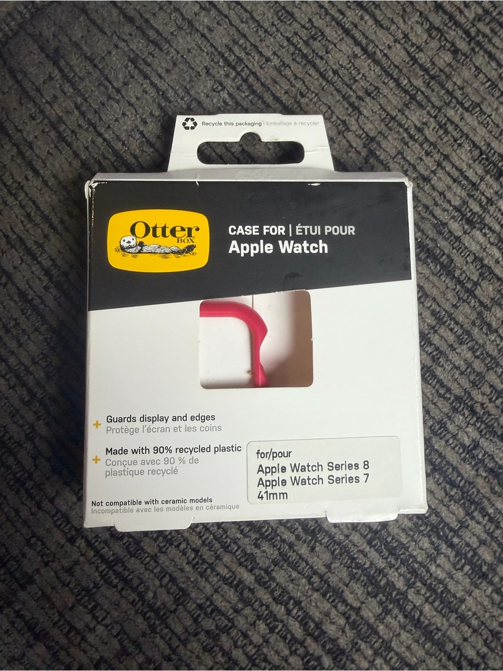 OtterBox Apple Watch Case 41mm - Hot Pink Trim